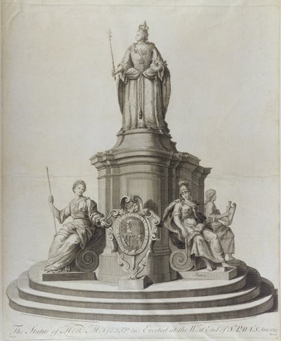 Kraliçe Anne Heykeli (1665-1714), 1713