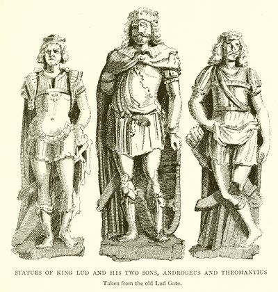 Kral Lud ve İki Oğlu Androgeus ve Theomantius