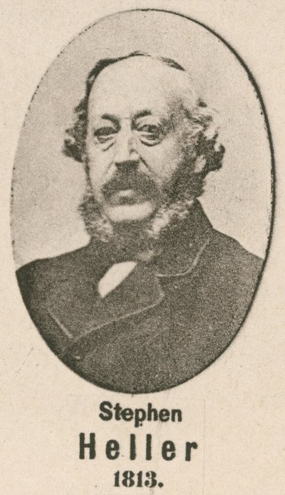 Stephen Heller (gravür) by English School