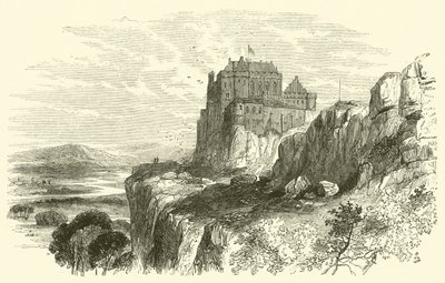 Stirling Kalesi (gravür) by English School
