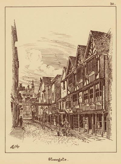 Stonegate, Yarı Ahşap Evler (lito) by English School