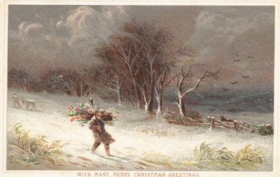 Fırtınalı Hava, Noel Kartı by English School