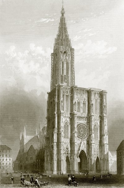 Strazburg katedrali by English School