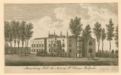 Çilek Tepesi, Twickenham, Londra; Bay Horace Walpole'un koltuğu by English School