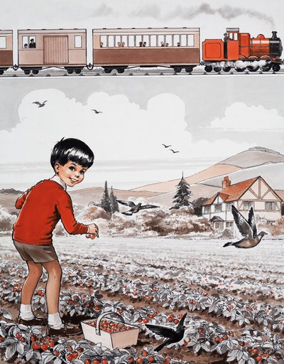 çilek toplama by English School