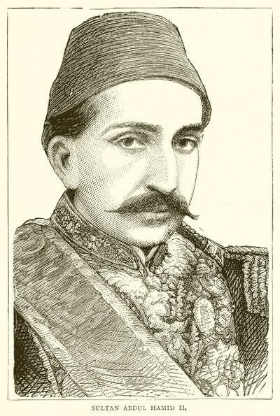 Sultan II. Abdülhamid by English School
