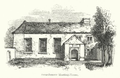 Swarthmoor Toplantı Evi (gravür) by English School