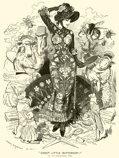 "Tatlı Küçük Düğün Çiçeği;" Veya, Sanat-Nakış by English School