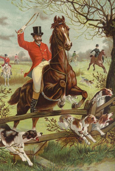 Tally-ho! (chromolitho) by English School