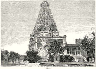 Tanjore (gravür) by English School