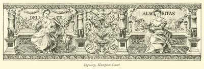 Goblen, Hampton Mahkemesi by English School