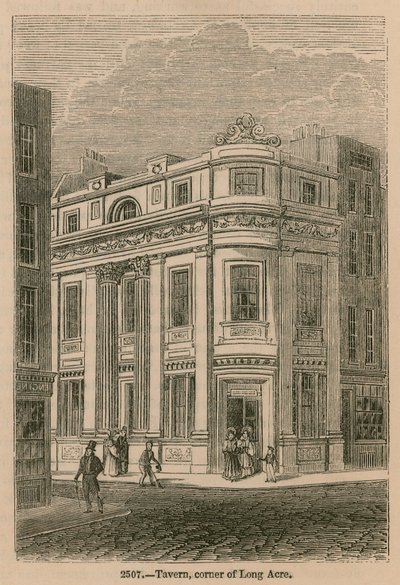 Lokali, Long Acre, Londra köşesi by English School