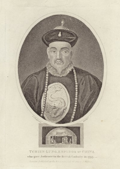Tchien Lung, Çin İmparatoru by English School