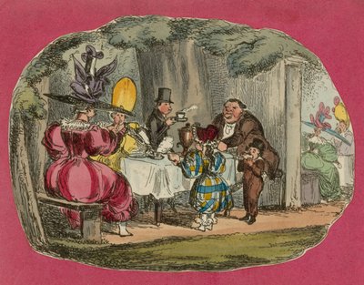 Vauxhall Bahçelerinde Çay by English School