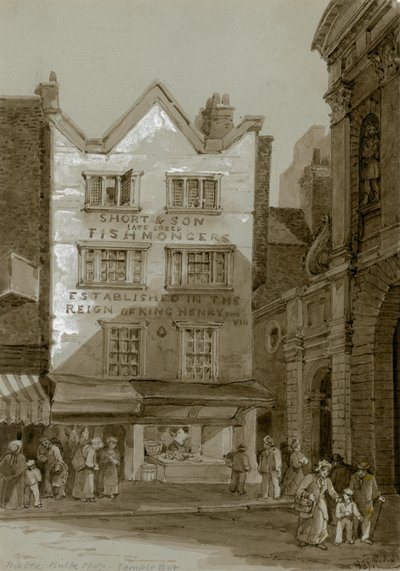 Temple Bar, Londra, The Old Bulk Shop by English School
