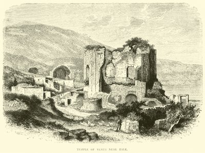 Baiae yakınlarındaki Venüs Tapınağı by English School