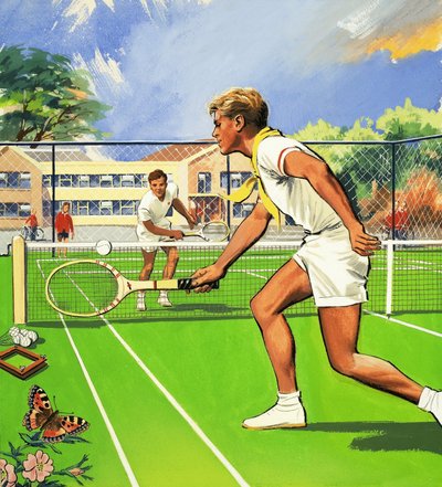 Tenis oyuncuları by English School