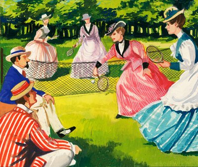 Tenis her zaman kadınlar arasında popülerdi by English School