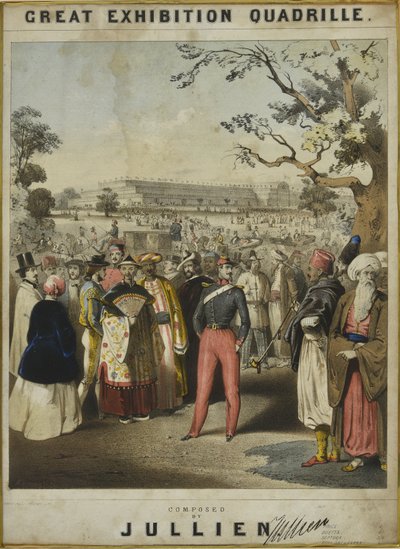 1851 Birlik Polka. J.G Jones, 16th Queens Lancers Grubunun Ustası, 1851 tarafından Tüm Milletlerin Mekanik Dehasına saygıyla yazılmıştır. by English School