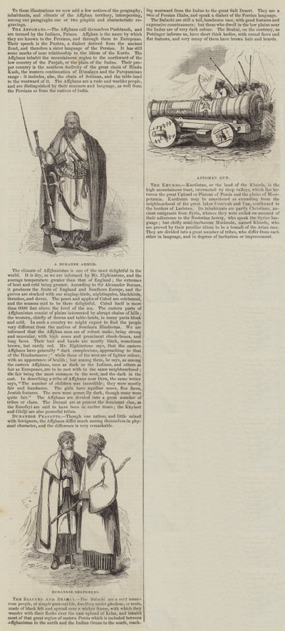 Afgan Savaşı (gravür) by English School
