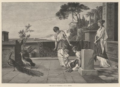 Masumiyet Çağı (gravür) by English School