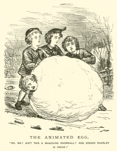 Hareketli Yumurta (gravür) by English School