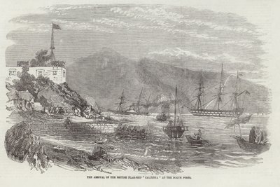 İngiliz Bayraklı Kalküta Gemisinin Bogue Forts
