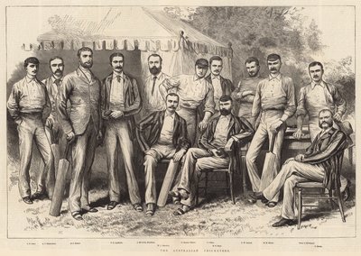 Avustralyalı Kriketçiler by English School