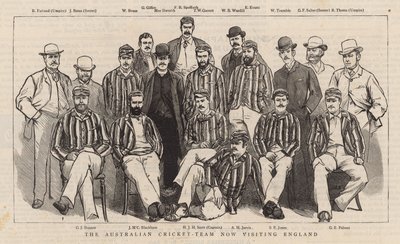 Avustralya kriket takımı şimdi İngiltere