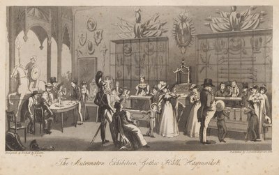Otomat Sergisi, Gotik Salon, Haymarket by English School