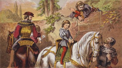 Ormandaki Hatunlar (renkli taş) by English School