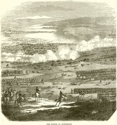 Austerlitz Savaşı by English School