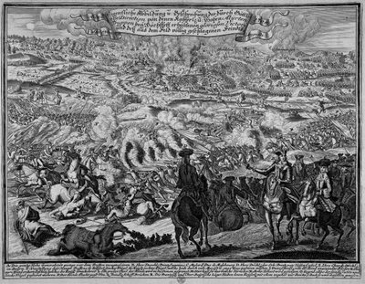 Blenheim Savaşı, 13 Ağustos 1704 by English School