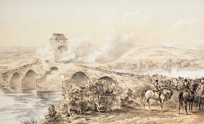 Bothwell Köprüsü Savaşı, 22 Haziran 1679, John Howie (1735-93) tarafından 