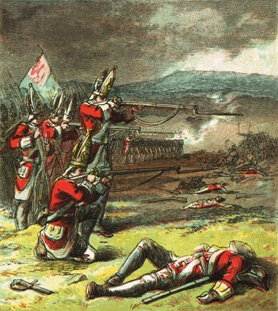 Culloden Savaşı by English School
