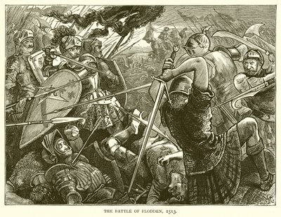 Flodden Savaşı, 1513 by English School