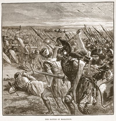 Maraton Savaşı by English School