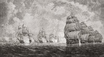 Pulo Aura Savaşı, 1804, J. R. Green