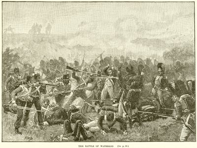 Waterloo Savaşı by English School