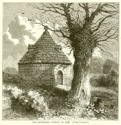 1798 yılında Bayswater Kanalı by English School
