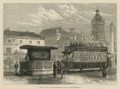 Beaumont Sıkıştırılmış Hava Motoru, tramvaylar için by English School