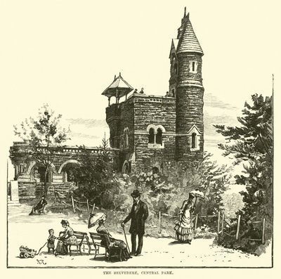 Belvedere, Central Park by English School