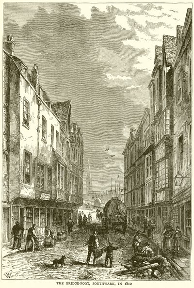 Bridge-Foot, Southwark, 1810