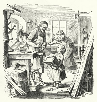 Kırık Beşik (gravür) by English School