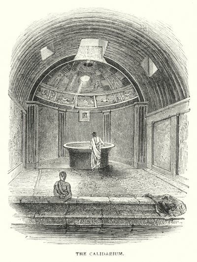 Calidarium (gravür) by English School