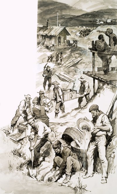 Kaliforniya Altına Hücum by English School