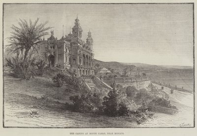 Monaco yakınlarındaki Monte Carlo