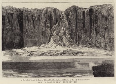 "Challenger" Seferi (gravür) by English School