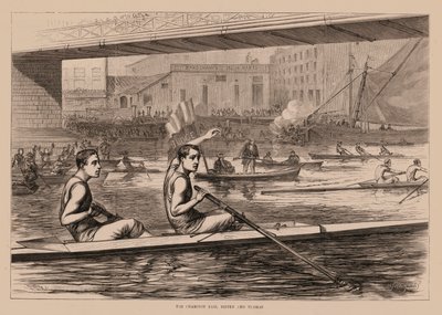 Şampiyon Çift, Biffen ve Teomas (gravür) by English School