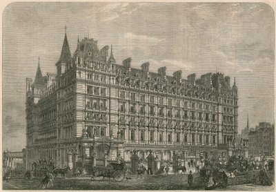 Charing-Cross Tren İstasyonu ve Otel by English School